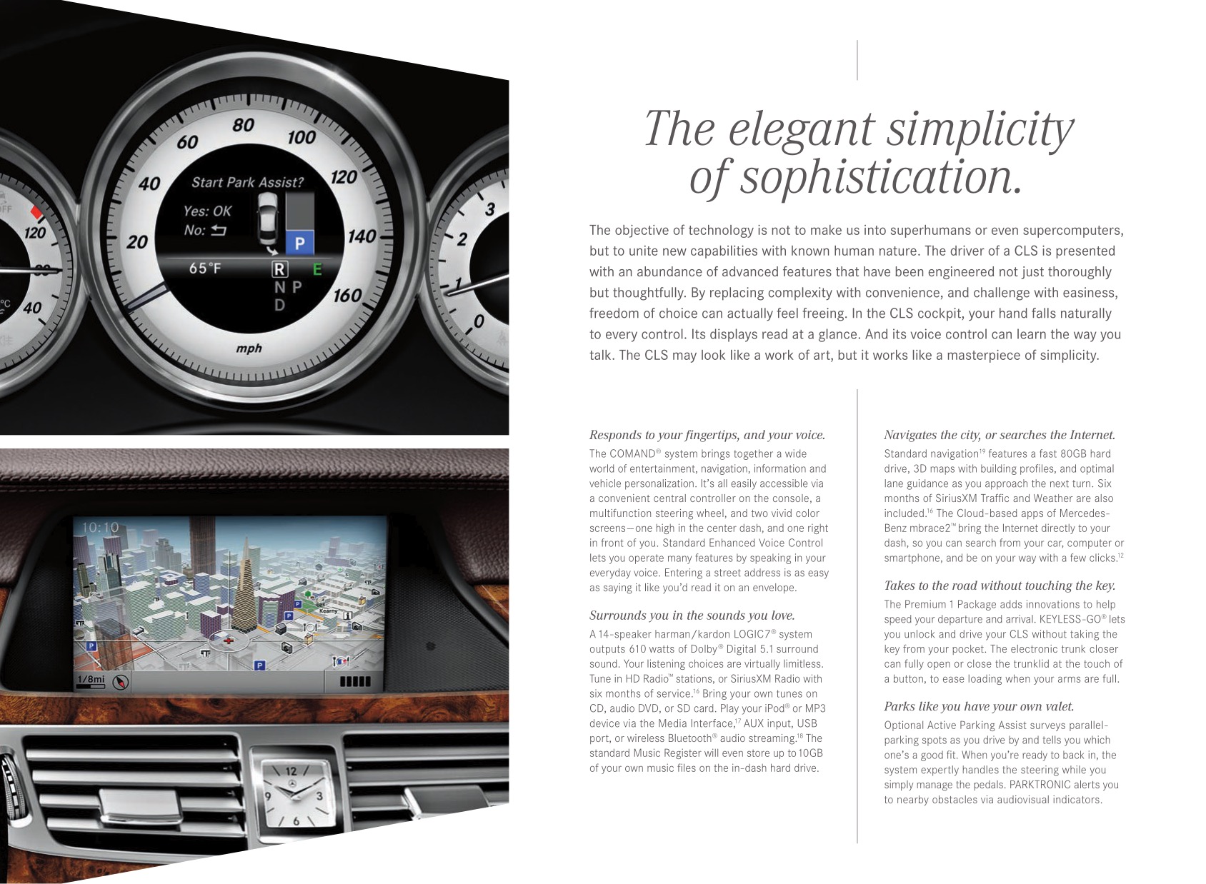 2014 Mercedes-Benz CLS-Class Brochure Page 9